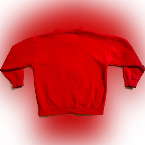 VTG WB STUDIO STORE Looney Tunes Christmas Sweatshirt Snowman Sylvester Tweety M - Picture 2 of 6